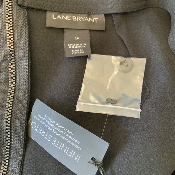 NEW! PLUS SIZE! Lane Bryant Infinite Stretch Mini Skirt Black Size 26 - Picture 5 of 9